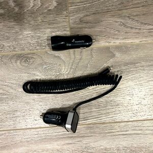 Car charger outlets